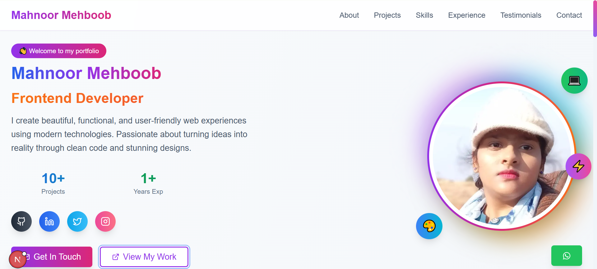 Portfolio Website
